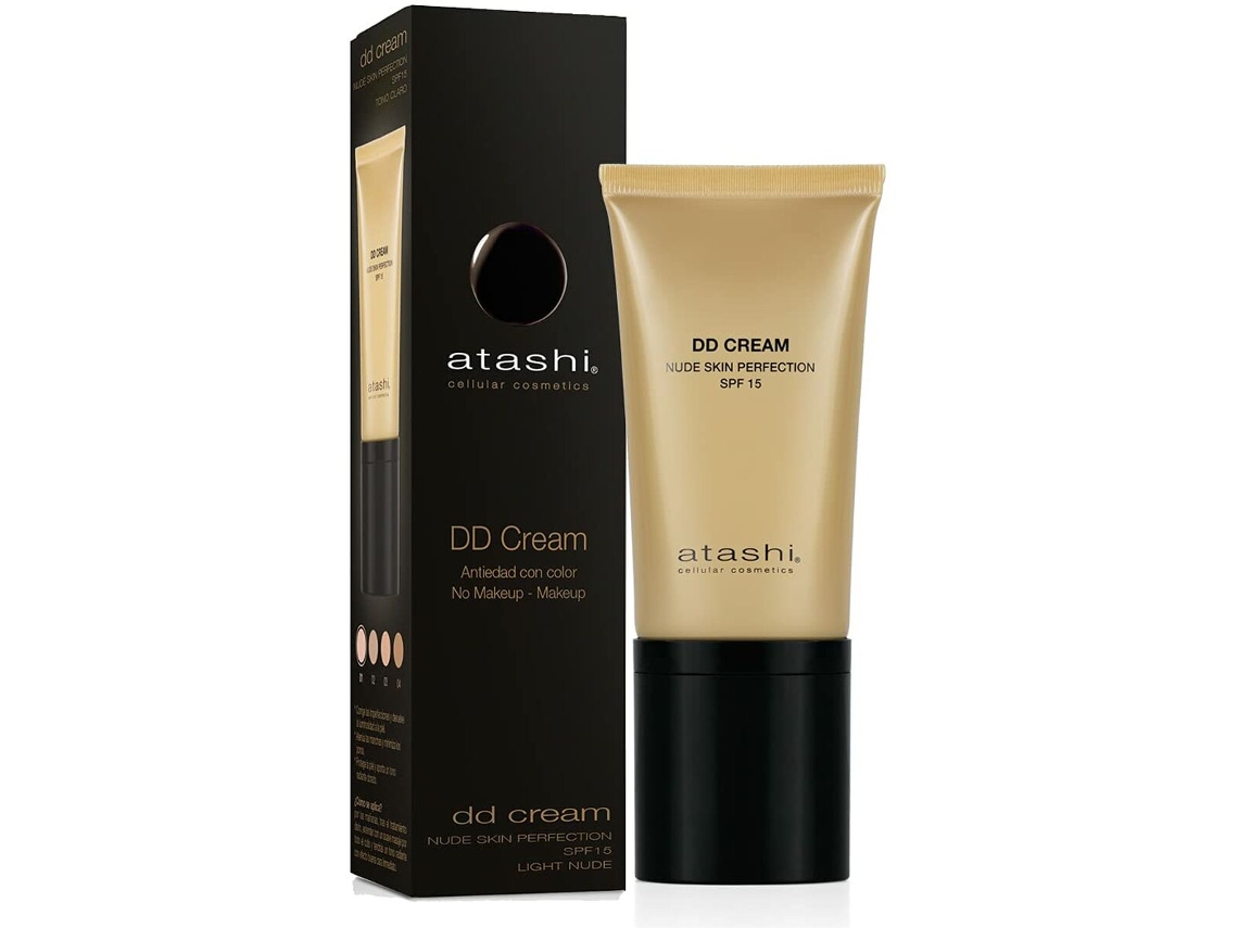 Protector Solar con Color Atashi Celullar Cosmetic Spf 15 DD Cream 50 ml Claro