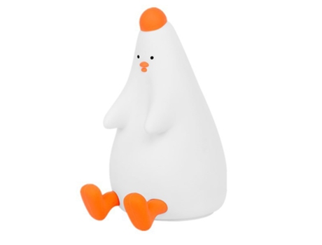 Recargable USB - Lámpara Gallo de Silicona - Luces de Colores ZMDECQNA