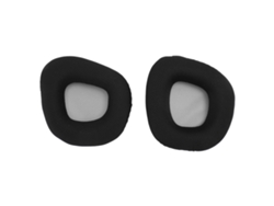 2 Almohadillas De Repuesto Para Auriculares, De Malla De Piel Proteica, Para Corsair Void Wireless Pro Usb (grises).