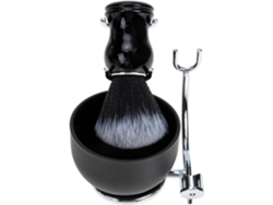 Kit Rasage Homme Complet Con Blaireau Bol Mousseur Y Soporte Brosse Barbe Multifonction Para Li...