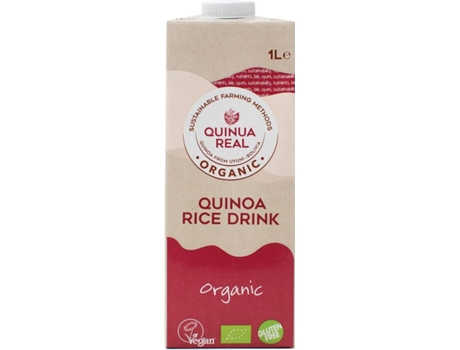 Bebida de Quinoa Real y Arroz Sin gluten QUINUA REAL (1 L)