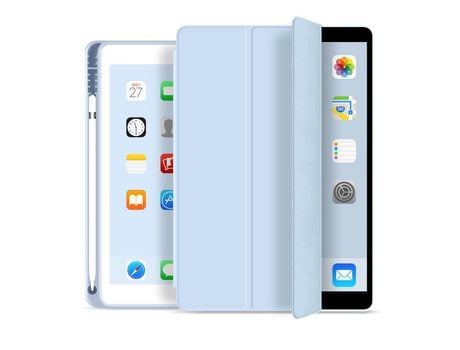SLOWMOOSE Mini Pro Air Smart Cover Con Estuche Limpia Para Ipad De Azul Claro Ipad 10.2 7º-8º