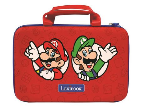 Funda para Nintendo Mfa50Ni LEXIBOOK Azul y Rojo