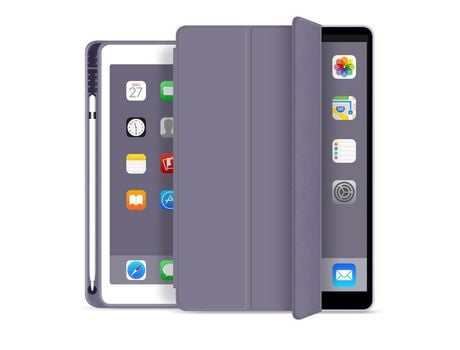 SLOWMOOSE Mini Pro Air Smart Cover With Case For Ipad Light Purple Ipad Mini 5 2019