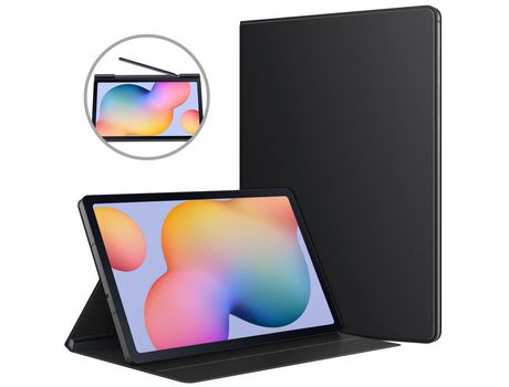 Tableta SLOWMOOSE SLOWMOOSE Tab S6 Lite Cover SLOWMOOSE Slowmoosis Smolio Smart Ultrafine Pelio Y Magnetic Absorsion Negro