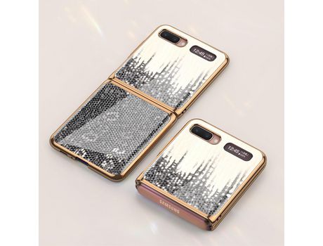 Carcasas Samsung Galaxy z flip Dorado