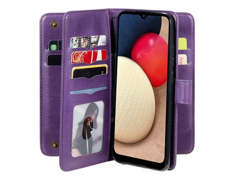 Carcasas Samsung Galaxy A02S (166.5x75.9x9.2mm) Morado