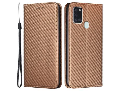 Carcasas Samsung Galaxy A21S Marrón