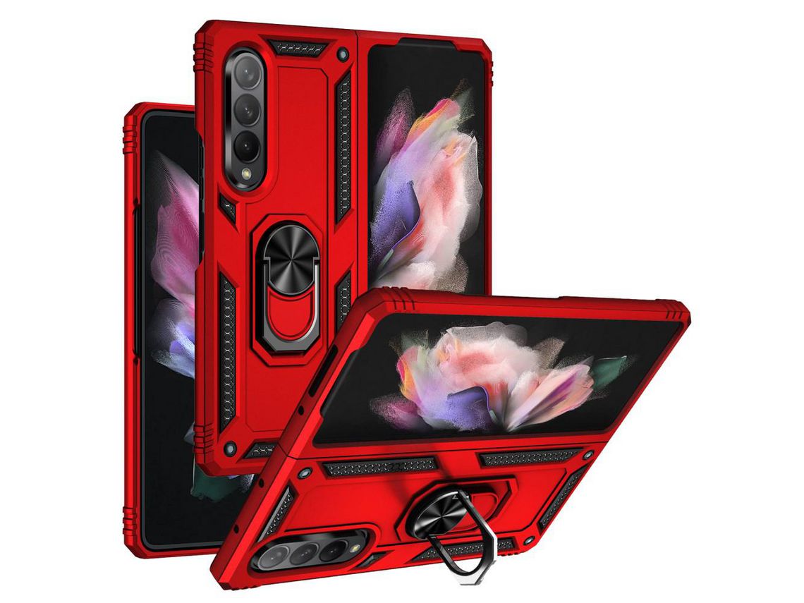 Carcasas Samsung Galaxy z fold3 5g Rojo