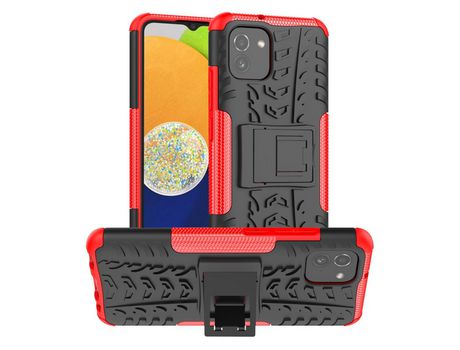 Carcasas Samsung Galaxy A03 (global verSion) Rojo