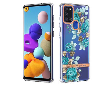 Carcasas Samsung Galaxy A21S Azul