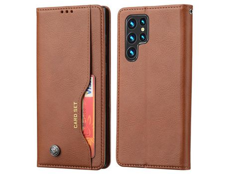 Carcasa Samsung Galaxy S22 Ultra Marrón