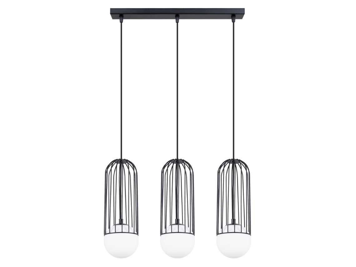 Sollux Sl.1334 Brina Lámpara Colgante 3l Negro
