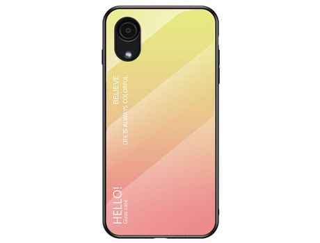 Carcasa Samsung Galaxy A03 Core Amarillo