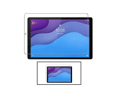 Kit 2 Protector de Pantalla de Cristal Templado 5D Full Cover para Lenovo M10 Hd Gen 2 Transparente