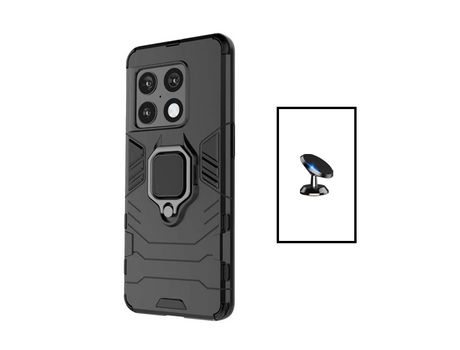 Kit Suporte Magnético + Carcasa 3X1 Military Defender OnePlus 10T PHONECARE Negro