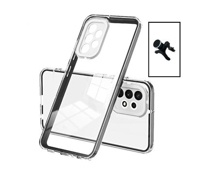 Kit Carcasa 360 Airbag Anti-Drop Camera Protection + Suporte Magnético Samsung Galaxy A13 PHONECARE Transparente