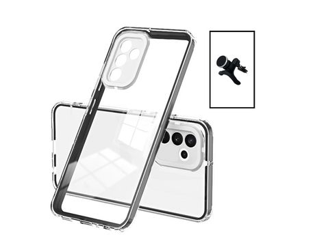 Kit Carcasa 360 Airbag Anti-Drop Camera Protection + Suporte Magnético Samsung Galaxy A13 PHONECARE Transparente