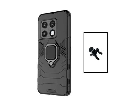 Kit Suporte Magnético + Carcasa 3X1 Military Defender OnePlus 10T PHONECARE Negro