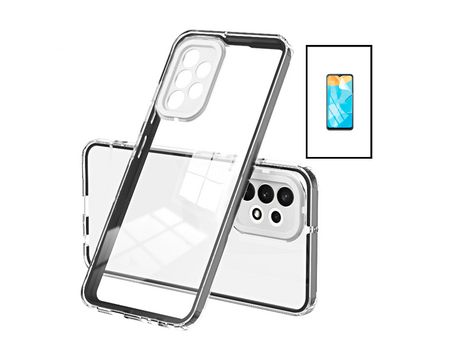 Kit Carcasa 360 Airbag Anti-Drop Camera Protection + Protector de Pantalla de Hydrogel Samsung Galaxy A13 PHONECARE Transparente