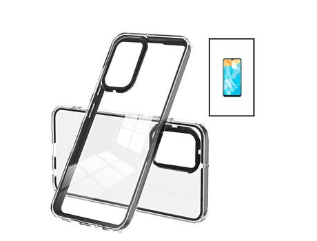 Kit Carcasa Doble Airbag Anti-Drop + Protector de Pantalla de Hydrogel Samsung Galaxy A13 PHONECARE Transparente