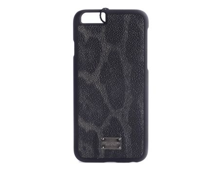 Funda iPhone 6, 6s DOLCE & GABBANA Animal Print Gris Oscuro
