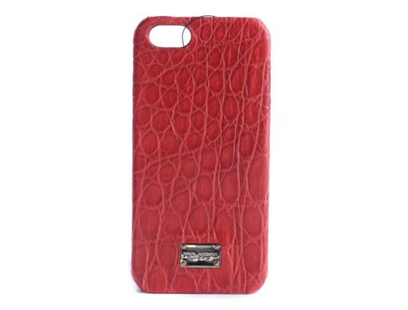 Funda iPhone 5, 5s, SE (1 gen) DOLCE & GABBANA Leather Rojo