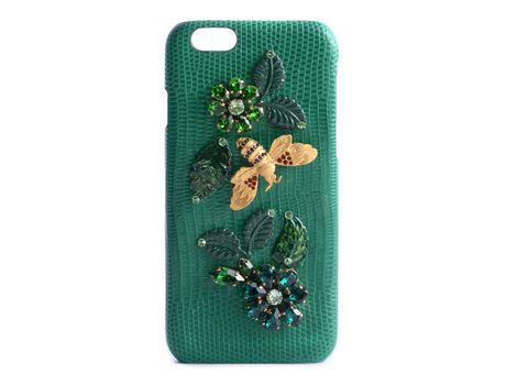 Funda iPhone 6, 6s DOLCE & GABBANA Jewel Flowers Verde