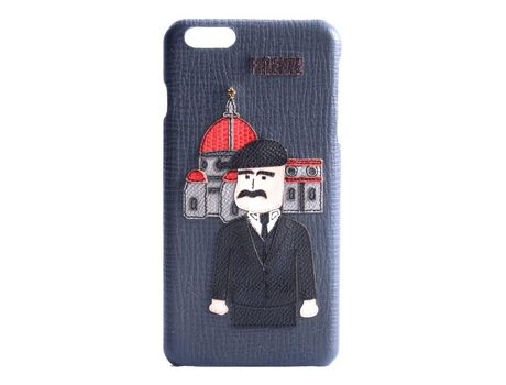 Funda iPhone 6 Plus, 6s Plus DOLCE & GABBANA in Firenze Gris Oscuro