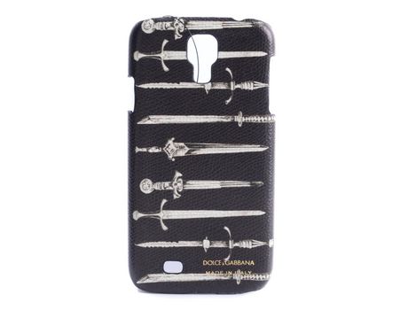 Funda Samsung S5 DOLCE & GABBANA Swords Marrón Oscuro