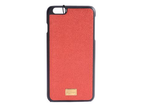 Funda iPhone 6 Plus, 6s Plus DOLCE & GABBANA Shinny Rojo
