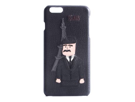 Funda iPhone 6 Plus, 6s Plus DOLCE & GABBANA in Paris Negro