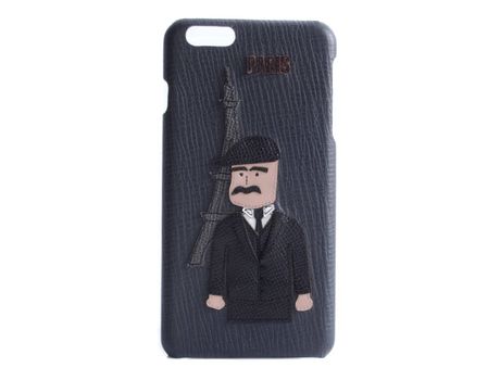 Funda iPhone 6 Plus, 6s Plus DOLCE & GABBANA in Paris Gris Oscuro