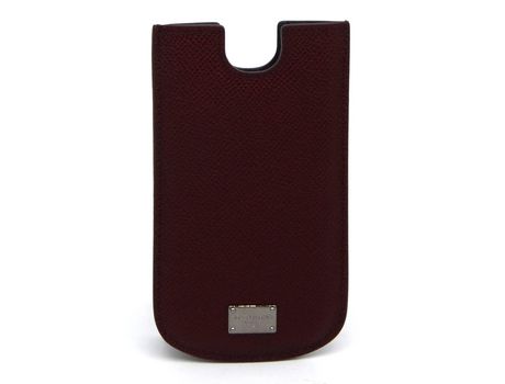 Funda iPhone 5, 5s, SE (1 gen) DOLCE & GABBANA Rojo Oscuro