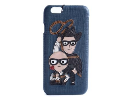 Funda iPhone 6 Plus, 6s Plus DOLCE & GABBANA Cowboys Designers Azul Petrol