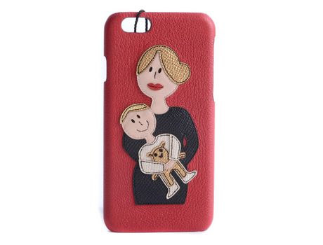 Funda iPhone 6, 6s DOLCE & GABBANA DG Mamma Rojo