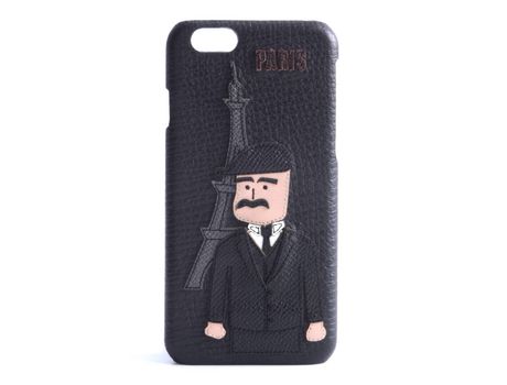 Funda iPhone 6, 6s DOLCE & GABBANA in Paris Negro