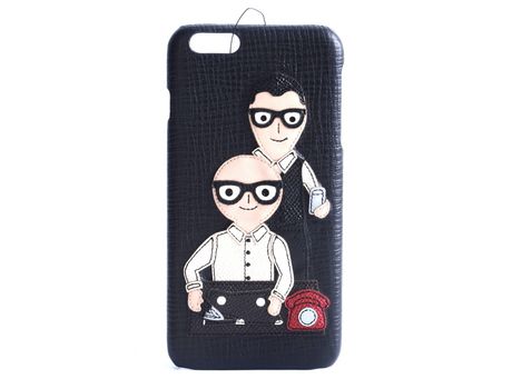 Funda iPhone 6 Plus, 6s Plus DOLCE & GABBANA Designers Negro