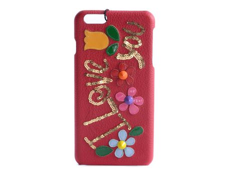 Funda iPhone 6 Plus, 6s Plus DOLCE & GABBANA I Love You Rojo