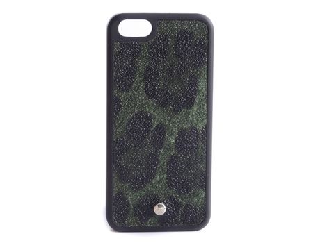 Funda iPhone 5, 5s, SE (1 gen) DOLCE & GABBANA Animal Print Khaki