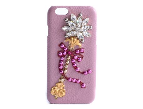Funda iPhone 6, 6s DOLCE & GABBANA Jewel Flowers Rosa