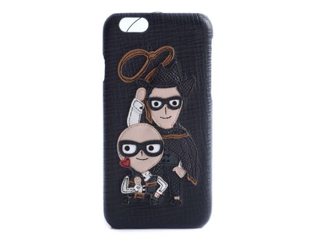 Funda iPhone 6 Plus, 6s Plus DOLCE & GABBANA Cowboys Designers Negro