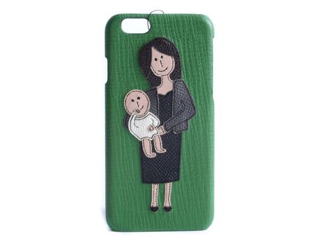 Funda iPhone 6, 6s DOLCE & GABBANA DG Mamma Verde