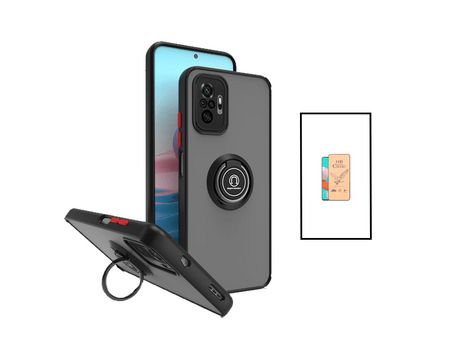 Kit Carcasa para Xiaomi Redmi Note 10 Pro GIFT4ME Negro
