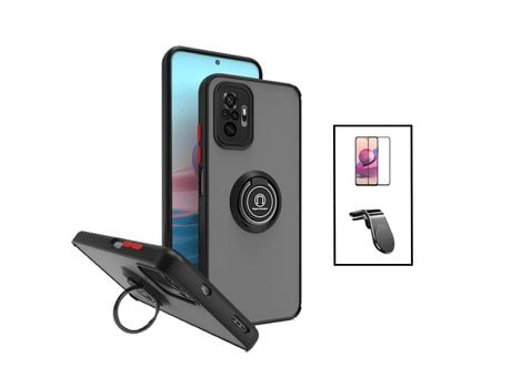 Kit Carcasa para Xiaomi Redmi Note 10 Pro GIFT4ME Negro