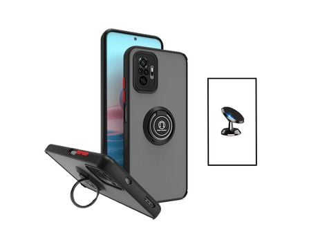 Kit Carcasa para Xiaomi Redmi Note 10 Pro GIFT4ME Negro