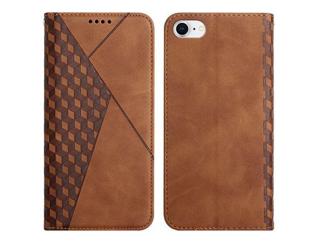 Funda PU + TPU autoabsorbente con fundo marrón por iPhone 6 4.7 /6s 4.7 /7 4.7 /8 4.7 /SE (2nd Gen)