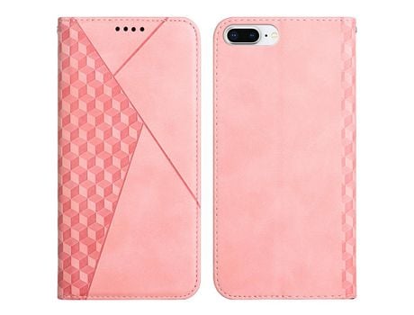 Funda PU + TPU auto-absorvido con suporte de ouro rosa por iPhone 6 Plus 5.5 inch/6s Plus 5.5 inch/7 Plus 5.5