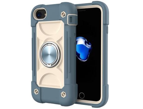 Funda TPU 3 en 1 Margarida azul por iPhone SE (2nd Gen)/8 4.7 /7 4.7 /6 4.7-inch