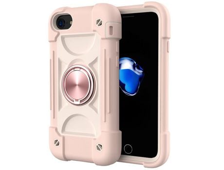 Funda TPU 3 en 1 ouro rosa por iPhone SE (2nd Gen)/8 4.7 /7 4.7 /6 4.7-inch